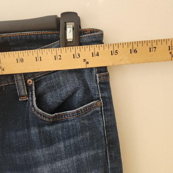 Joe's Jeans Mid-Rise Boot Cut Lilly Blue Stretch Womens Size 27 (29x29) - Picture 13 of 16